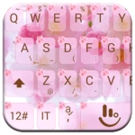 theme x touchpal valentine cherry android application logo